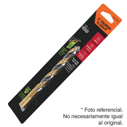 BROCA EN BLISTER(12) ACERO 5/32" TRUPER
