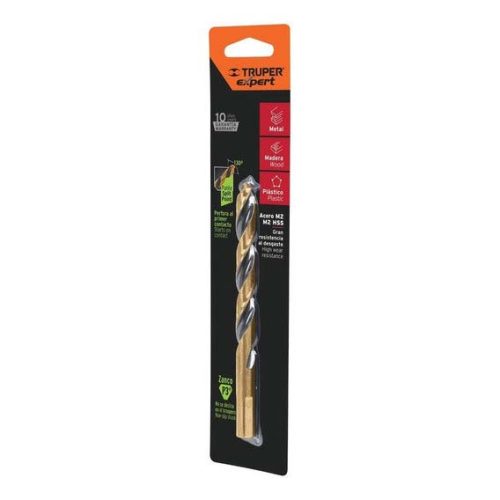 BROCA EN BLISTER(16) ACERO 1/4" TRUPER