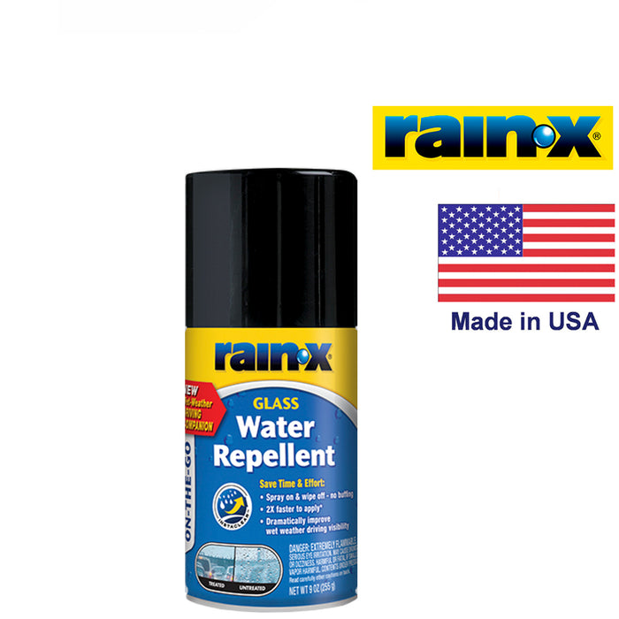 REPELENTE DE LLUVIA PARA PARABRISAS EN SPRAY 9 OZ. ""RAIN-X"( 3)