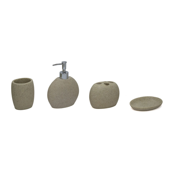 SET/4 ACCESORIOS PARA BAÑO ARENA