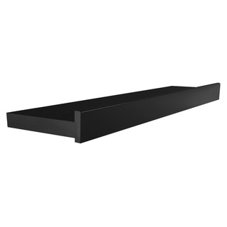 REPISA RECTA PORTA-CUADROS DECORARE SIMPLE 4X9X60CM NEGRO