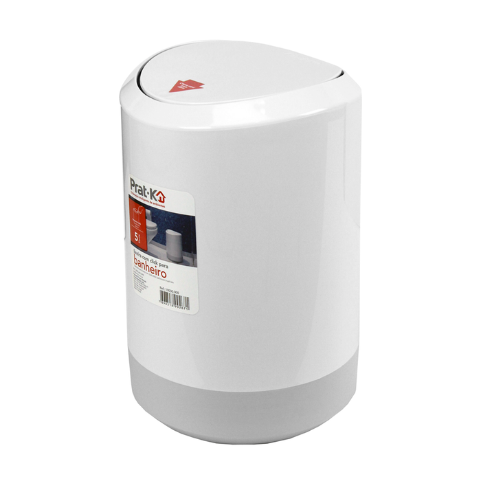 BASURERO DE BAÑO BLANCO