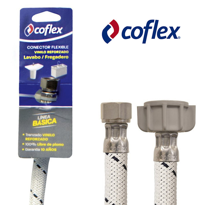 TUBO ABASTO "COFLEX" (1) LAVAMANO PLASTICO 20"