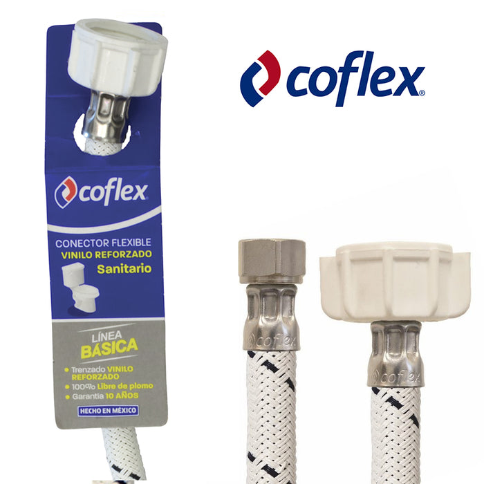 TUBO ABASTO "COFLEX" (4) INODORO PLASTICO 16"