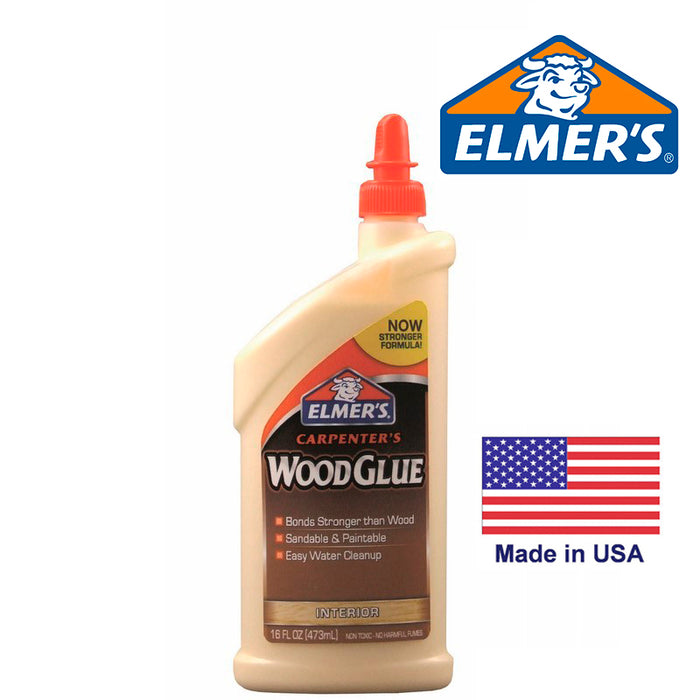 COLA AMARILLA "ELMERS" PROFESIONAL MADERA (3) 16 ONZAS