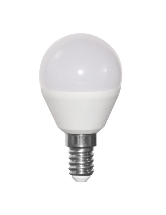 BOMBILLO LED E14, 5W B45, BLANCO FRIO