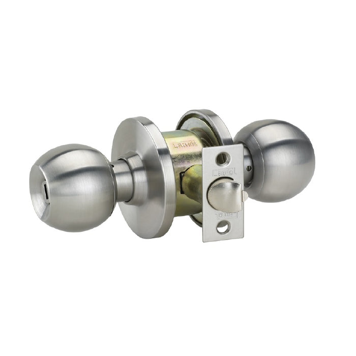 CERRADURA BOLA BAÑO CHROME