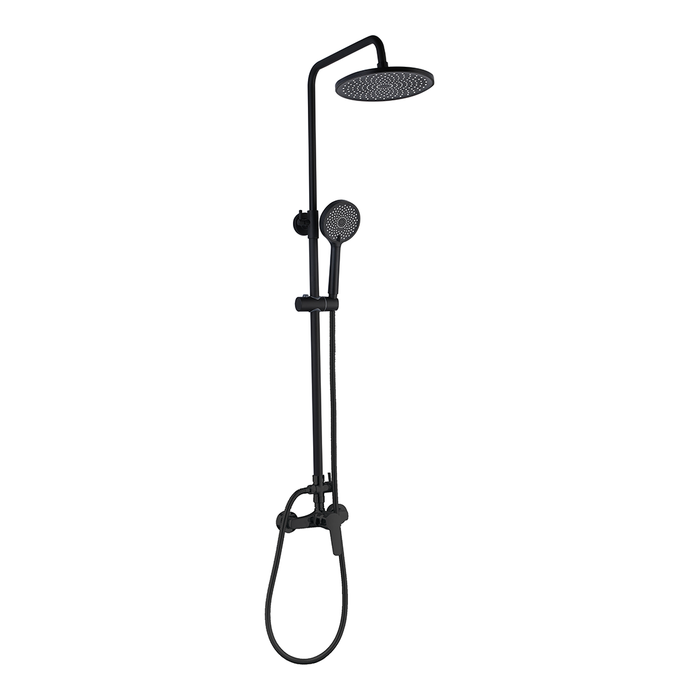 DUCHA DE LLUVIA D/ACERO INOXIDABLE NEGRO 82*115CM