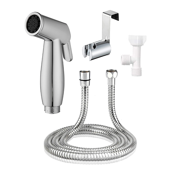 DUCHA C/PISTOLA HIGIENICA KIT CON MANGUERA 1.2M