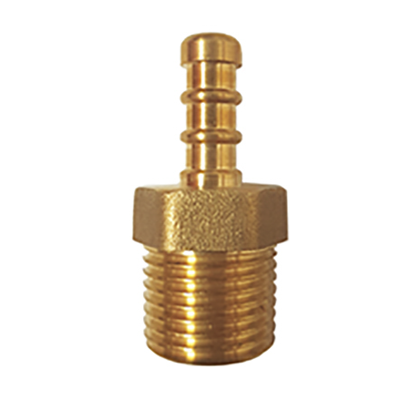 GAS CONECTOR ADAPTADOR 1/2 MACHO