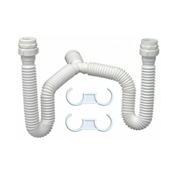 TRAMPA P/FREGADOR DOBLE ROSC. BLANCO