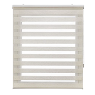 CORTINA ROLLER ZEBRA SEMI OPACA 160X180 BLANCO JASPE