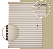 CORTINA ROLLER PANAL BLACK OUT 45MM 160X180 SEPHIA