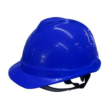 CASCO DE SEGURIDAD AZUL CON VENTILACION