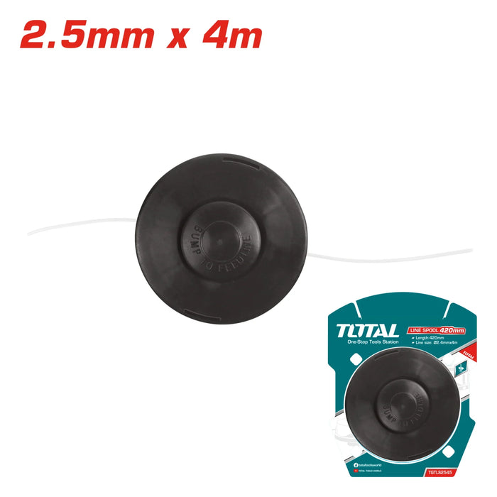 4 MTS ROLLO DE LINEA 2.5 MM PARA DESMALEZADORA