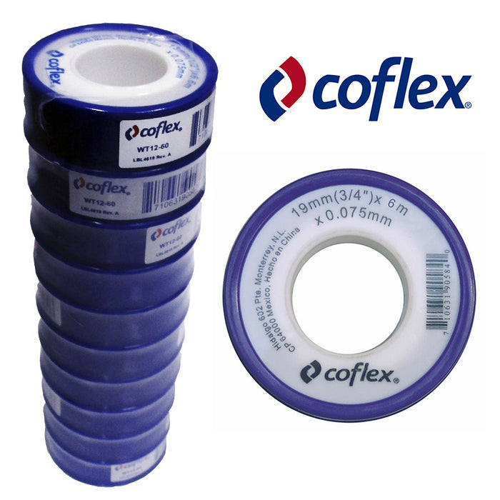 CINTA DE TEFLON "COFLEX" (1) 1/2" X 260"