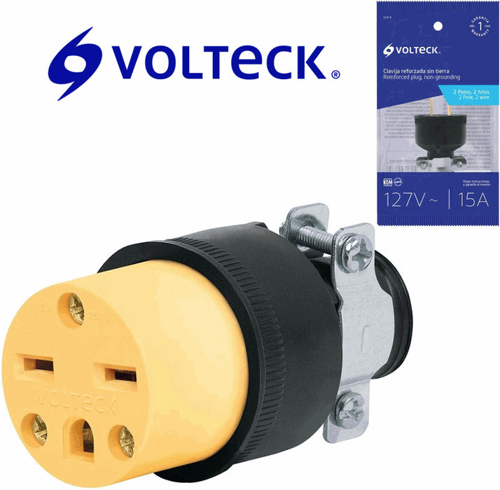 ENCHUFE HEMBRA INDUSTRIAL (3) 220 V - 250V 15A