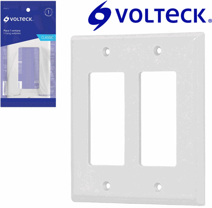 TAPA CLASSIC VENTANA (2)DOBLE POLICARBONATO BLANCA