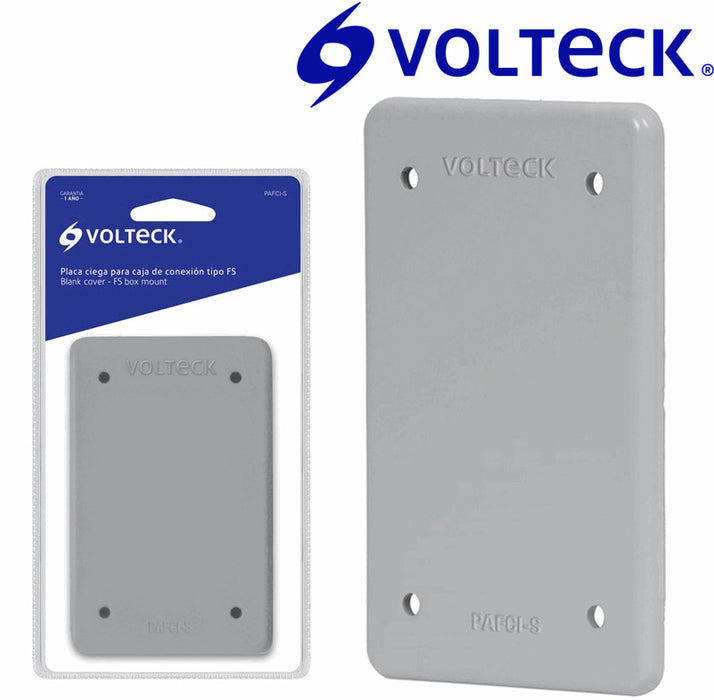 TAPA INTEMPERIE (3) VOLTECK METAL CIEGA