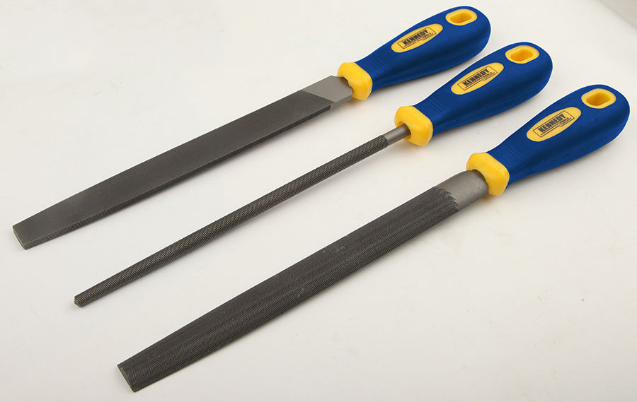 JUEGO DE 3 LIMAS PARA METAL 8"