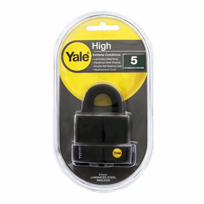 CANDADO "YALE" (5) INTERPERIE 61 MM